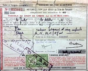 Oran documents divers 1184